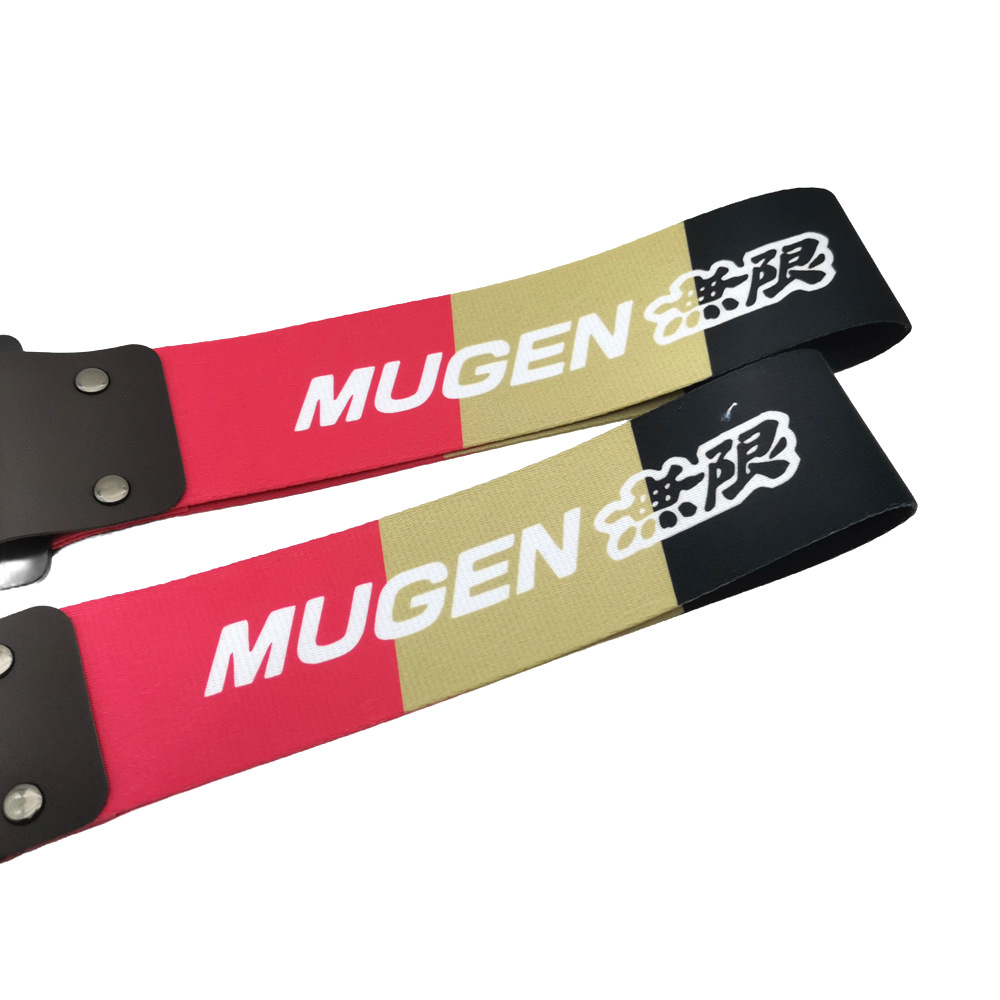 Car Modification Jdm Trailer with Triangle Buckle Insurance Front Bumper Lip Decoration Traction Rope Tail Throat Personalized Decorative Streamer