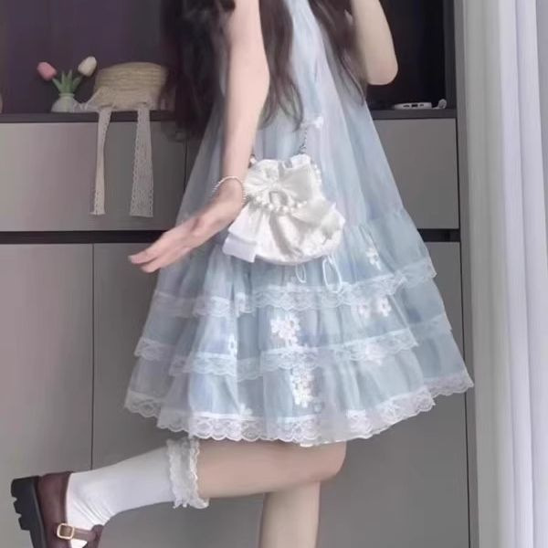 Cute blue summer dress
