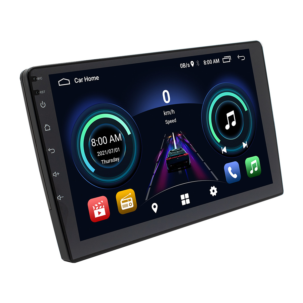 Cross-border 7/9/10-inch car GPS Android navigator, wireless CarPlay large screen car Bluetooth player