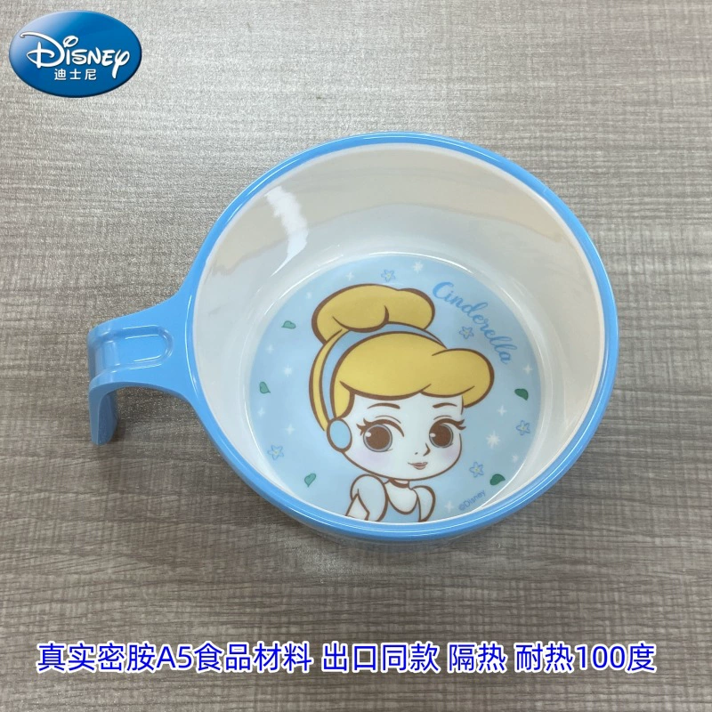 Disney, tableware for feeding, cartoon children's shatterproof dinner plate for food