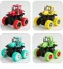 Four-wheel drive inertia farmer car