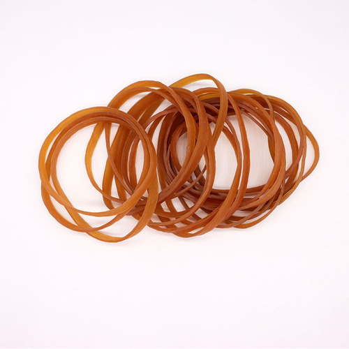 Factory direct supply of this yellow rubber band round 60*5 industrial rubber ring consumption-resistant high elastic rubber ring wholesale
