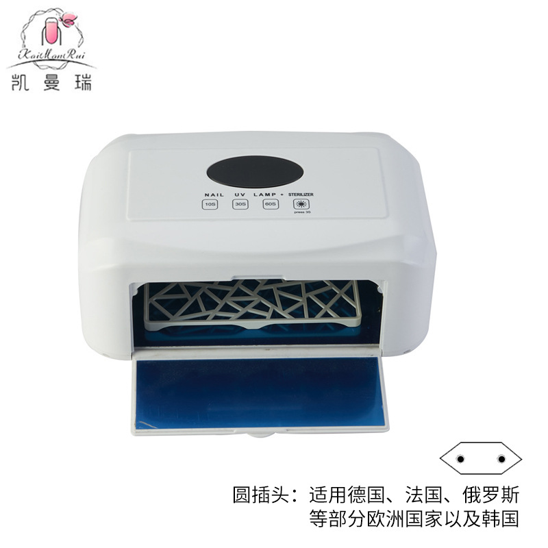 Lámpara de Uñas de 80W para Venta al por Mayor, Fuente de Luz Dual, Sensor Inteligente, Lámpara de Fototerapia, Secado Rápido de Gel, Máquina de Uñas