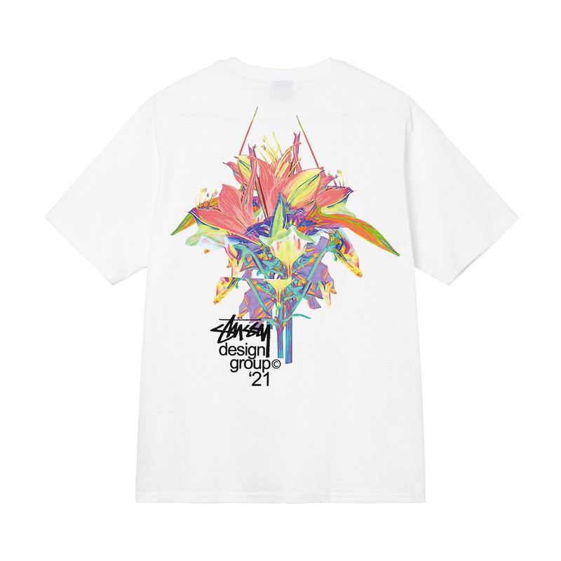 stusy スタッシー 2025年新作 8 男女兼用 半袖Tシャツ 夏 ブラック ホワイト メンズTシャツ ゆったり 230g|undefined