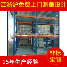 苏州工厂工业重力式货架仓库无动力滚筒货架先进先出仓储架批发