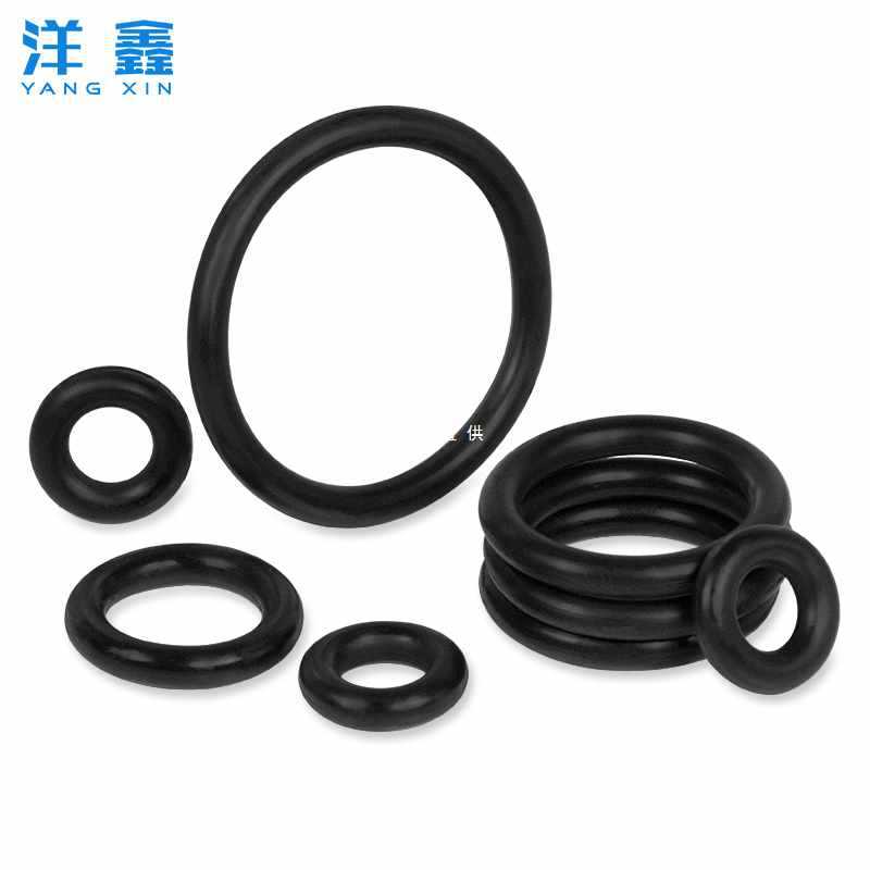 5IJO橡胶密封圈O型圈NBR丁晴油封防水耐高温黑色垫圈螺丝减震丁腈