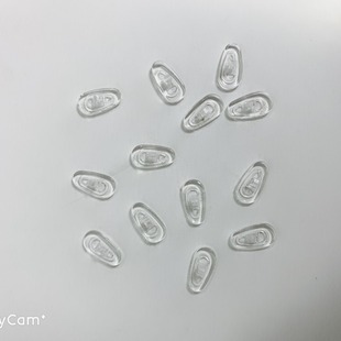 Очки аксессуары носовая накладка обычно используется Дыня Семена ПВХ независимо от левого и правого силиконового кронштейна пара