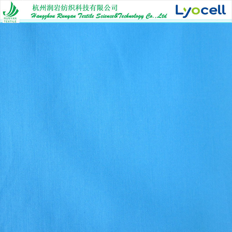 130gsm天丝棉缎纹面料60*80天丝棉贡缎 莱赛尔棉贡缎面料