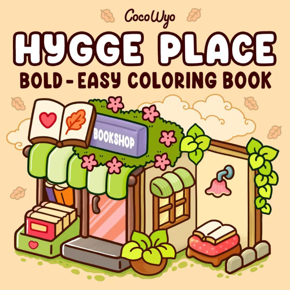 Раскраска (CocoWyo) Spooky Cutie — взрослая и подростковая граффити-иллюстрационная книга, различные цвета обложки