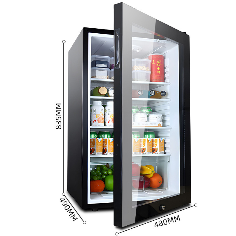 Food Sample Retention Cabinet Kindergarten School Restaurant Sample Retention Small Refrigerator Tea Beverage Small Refrigerated Display Cabinet with Lock