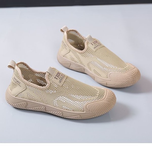 Yozda erkak one-slip casual oyoq kiyimi - yumshoq, antieslashiy, outdoor