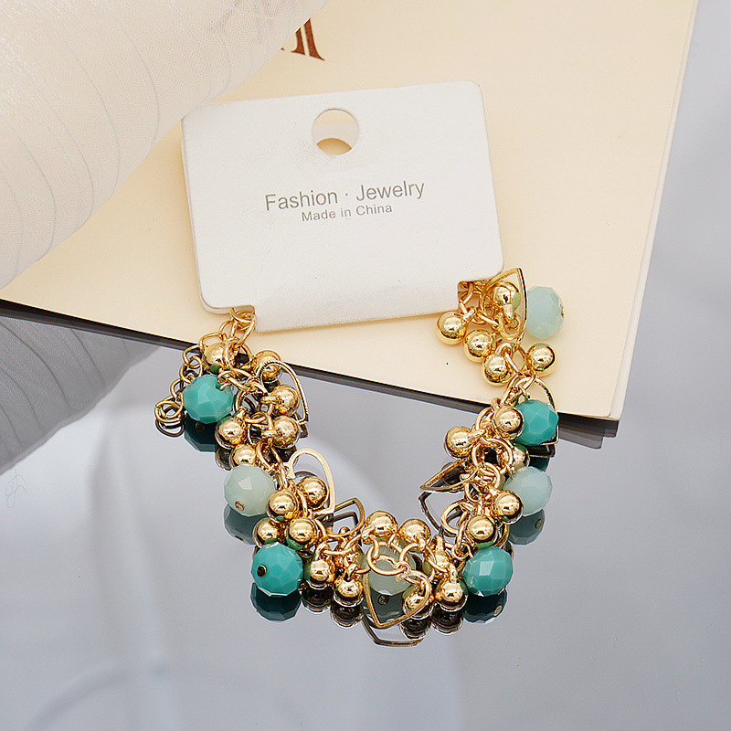 Casual Bohemian Geometric Star Shell PPC Alloy Crystal Wholesale Bracelets display picture 12