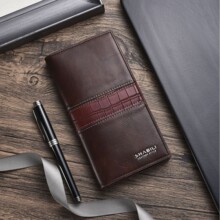 新品男士钱包欧美长款拉链包wallet手拿包时尚美金夹票夹一件代发