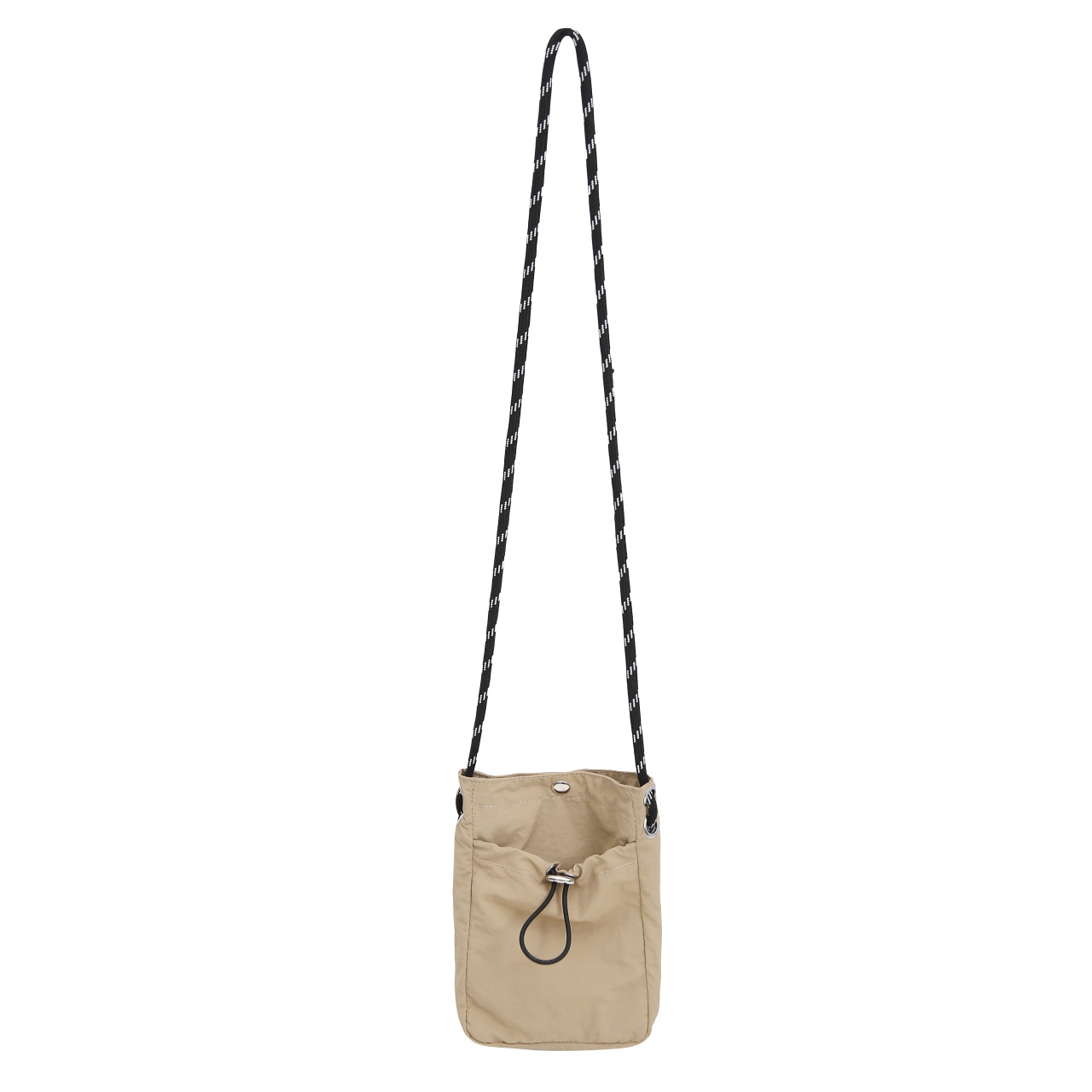 Japón y Corea del Sur literatura y arte de hombro bolso de cuerda bolso pequeño sensación de nicho de moda ligera mini bolso de nylon móvil mujer