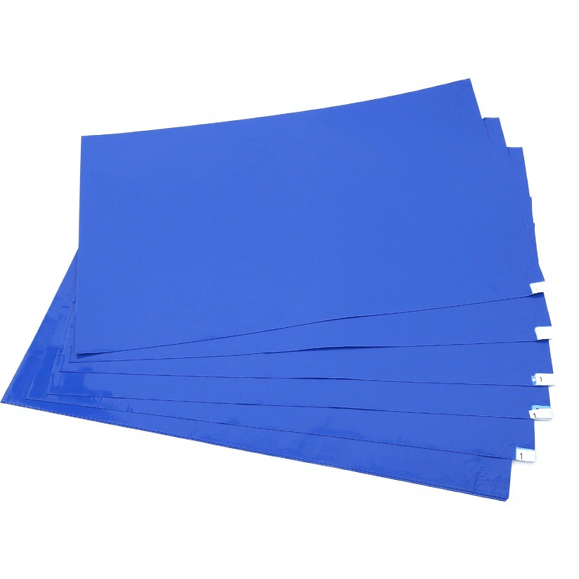 Мощный промышленный антистатический коврик для удаления пыли 24*36 (60*90 см), пылезащитный, для высоковязких жидкостей, синий