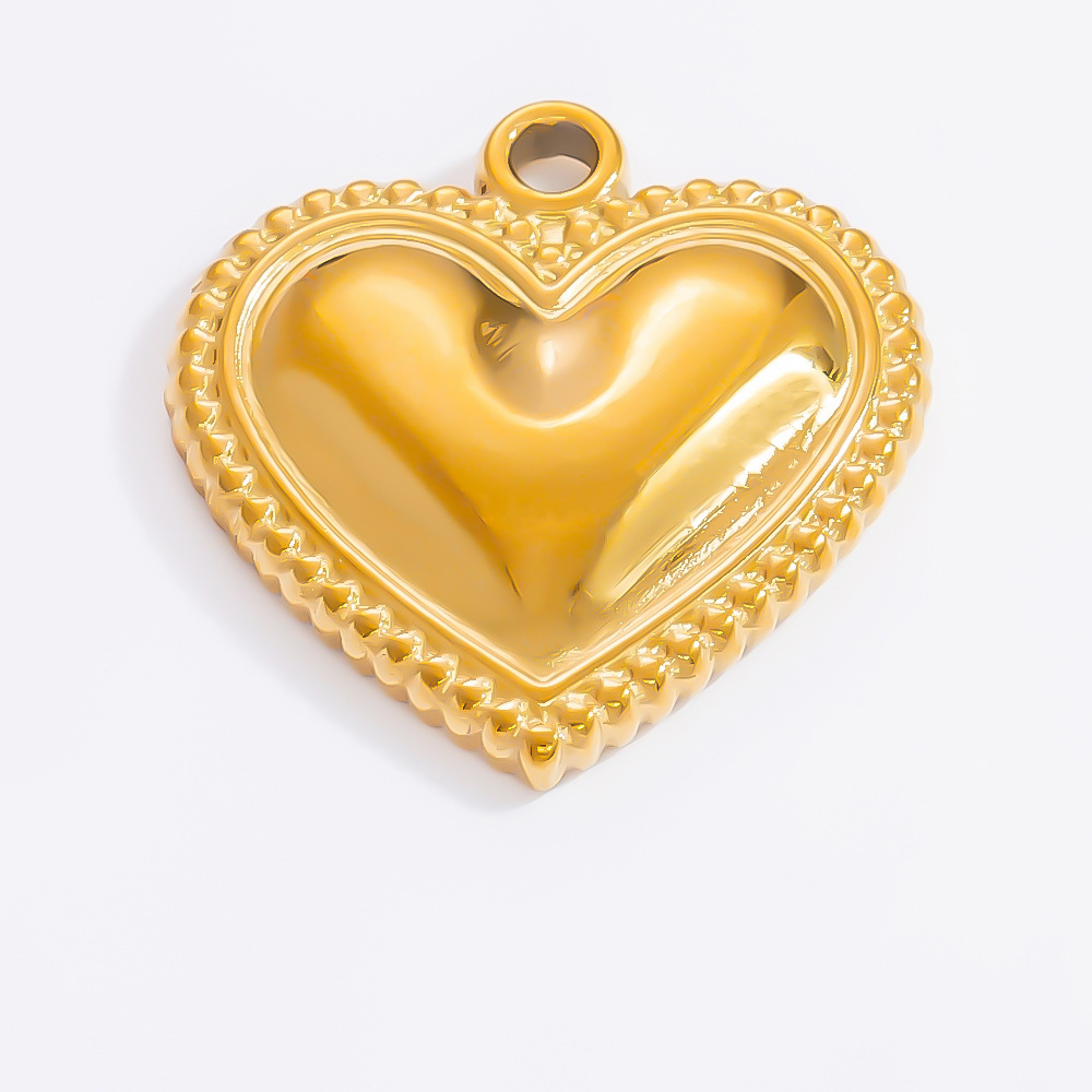 4g Weight 0.03µm-0.05µm Gold Plating Thickness PVD Coated Gold Plating Process Pendant Jewelry Making Type 21*20mm Jewelry Making Size Real Gold Plated Plating Material Zircon Inlay Material 1 Piece Quantity 304 Stainless Steel Material Heart Shape Pattern Retro, Simple Style Style Waterproof Non Tarnish, Plating Craft 1 Piece 21*20mm 304 Stainless Steel Zircon PVD Coated Real Gold Plated Heart Shape Pendant DIY Jewelry Accessories 17