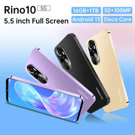 2023新款 Rino10 跨境手机1+8G外贸 5.0英寸安卓智能手机厂家批发