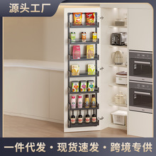 睿创挂门式连门宝拉篮厨房橱柜浅柜门高柜大怪物零食柜支持定制