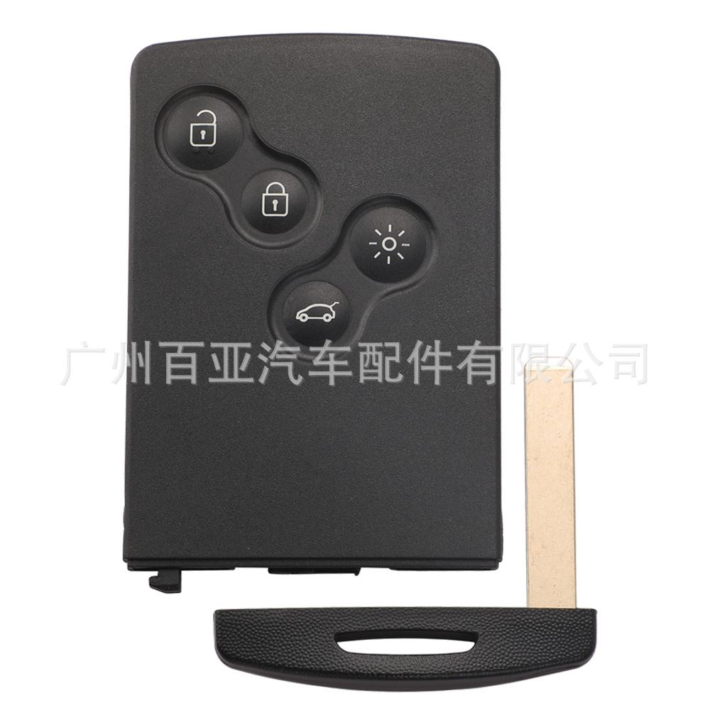Suitable for 4 key Renault Megane smart remote control car key 433MHz ID46 chip Pcf7952