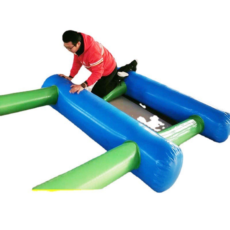 Inflatable happy jumping crossing ladder for children's kindergarten…