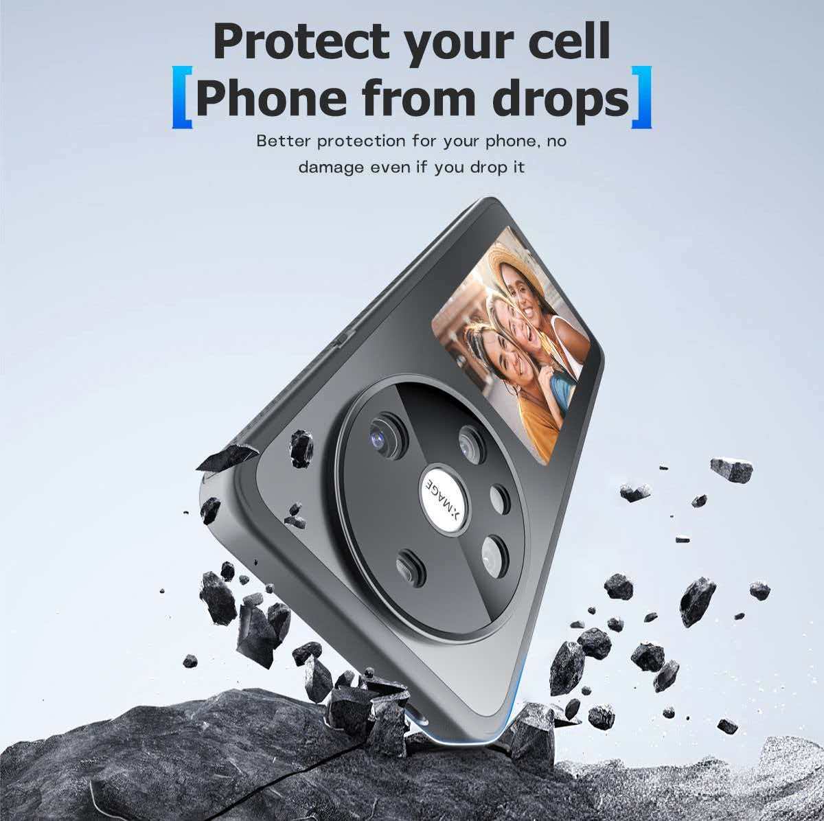 The Ink Screen Is Suitable for Huawei Mate60 Pro Phone Cases, Ai Smart Image Changing, P70 Phone Laser Electroplating