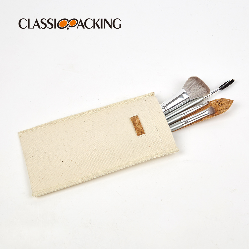 Bolsa de almacenamiento al por mayor de fábrica, lápiz de cejas simple, bolsa de cepillo de sombra de ojos, material de protección ambiental multifuncional, bolsa de gafas, sobre rojo