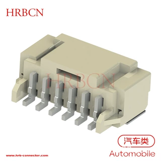 HRB&HRBCN 2.0mm车用二次锁扣连接器板端卧贴A-M20046-1xN-W