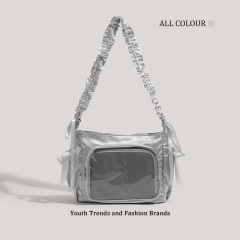 HENGJINGYX Cross-border 2024 new 2D large capacity shoulder bag for women transparent bar jiuJINGYX