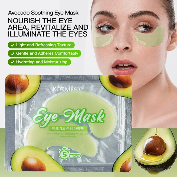 Kormesic Avocado Deep Eye Mask Eye Mask Lifts, Moisturizes and Hydrates Eye Care at an Affordable Price