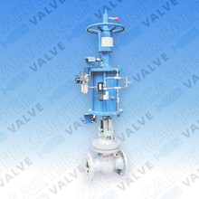 Z641H气动楔式法兰闸阀 硬密封零泄漏 不锈钢阀杆耐磨损耐用