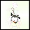 Cartoon acrylic keychain