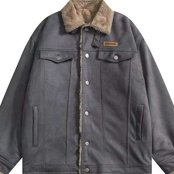 Демисезонная мужская брендовая куртка для отдыха, американский стиль, oversize