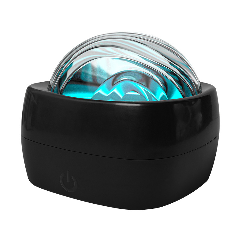 Lámpara de proyección de aurora ondulada de agua dinámica 16 colores Touch USB Night Light Temporizador Luz de atmósfera de aurora boreal