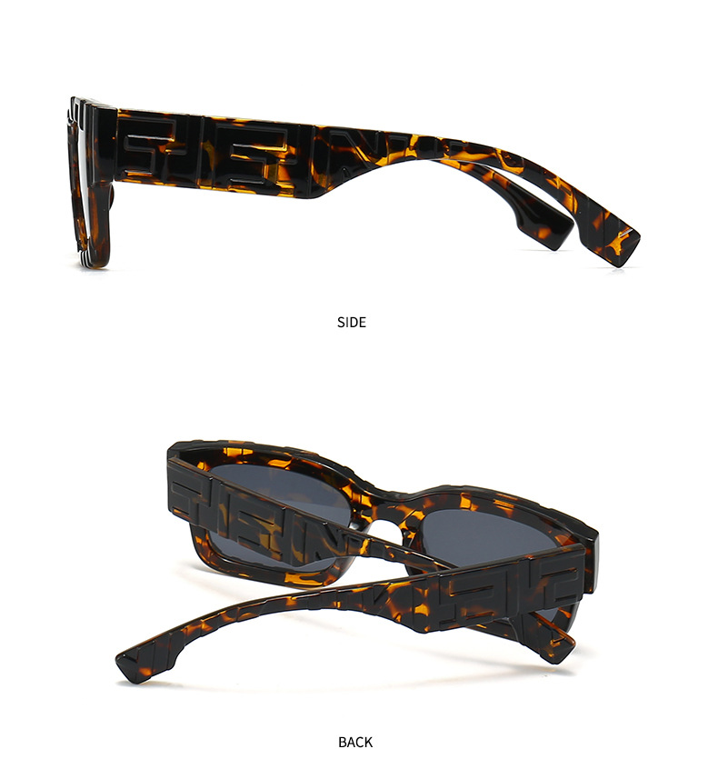 European and American sunglasses ins fashion square sunglasses men's large frame sunglasses women's sunglasses 103_voghion.com