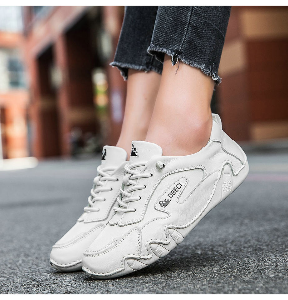 Giày thể thao unisex da thật cỡ lớn, đế bằng, phong cách ngoài trời năng động — 661-3 màu cát, 661-3 màu hồng, 661-3 màu nâu, 661-3 màu trắng chi tiết 25