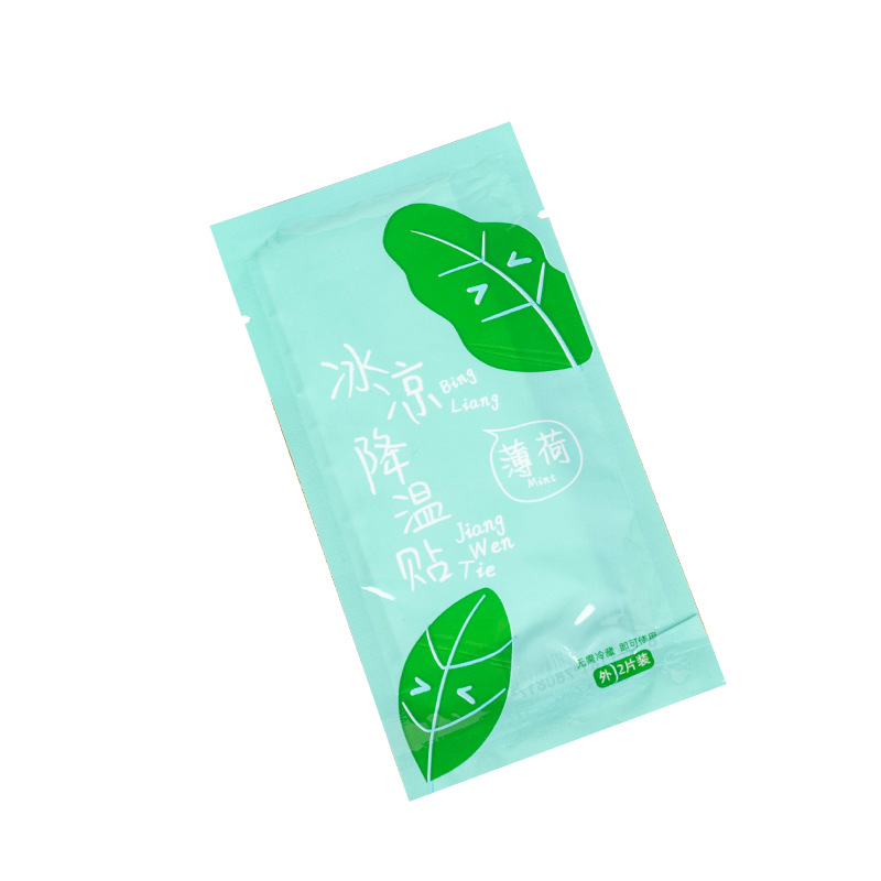 Summer cooling fever reducer magic heat dissipation cool fruit flavor ice patches for students' military training to prevent heat and refresh spirit ice patches manufacturer