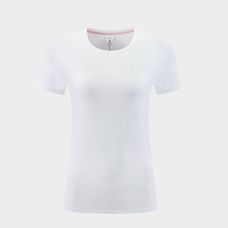 Camiseta deportiva ropa de Yoga de manga corta de verano para mujer top de secado rápido correr ciclismo entrenamiento ropa de fitness slim fit adelgazamiento