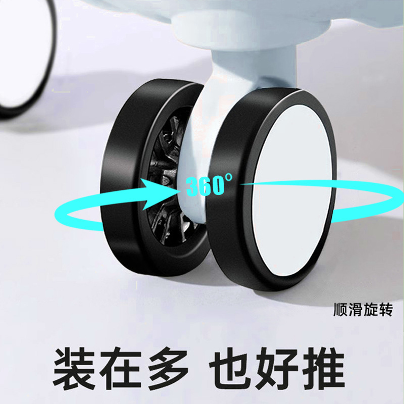 [Fábrica de selección estricta] maleta de explosión multifuncional rueda universal silenciosa de 22 pulgadas caja de cifrado caja de tirón