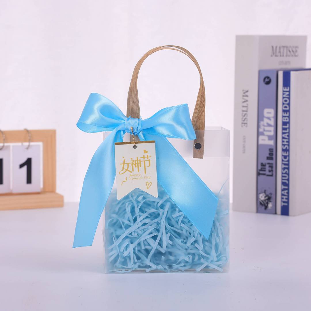 38 Bolsa de regalo, recuerdo transparente, caja de embalaje de regalo de dama de honor premium, PVC de cumpleaños para niños