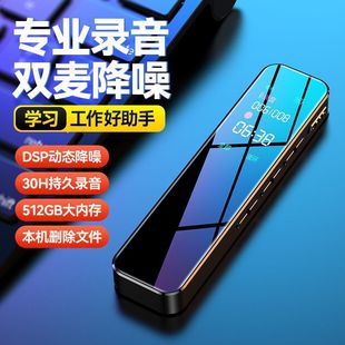 2025 New Voice-Activated Recorder for Students, Portable Professional Noise Reduction and Text Conversion for Class, Super Long Recording