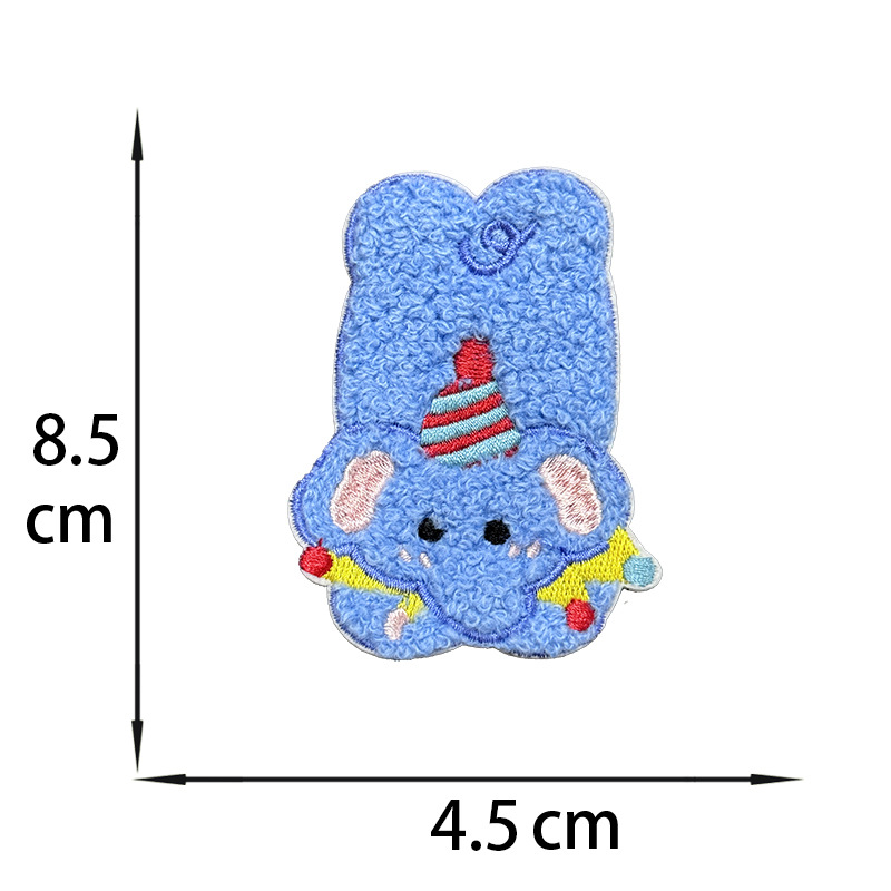 양면 테이프 * 엎드린 파란 코끼리