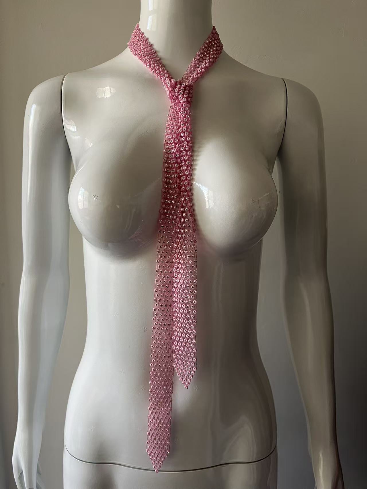 핑크 화이트 다이아몬드