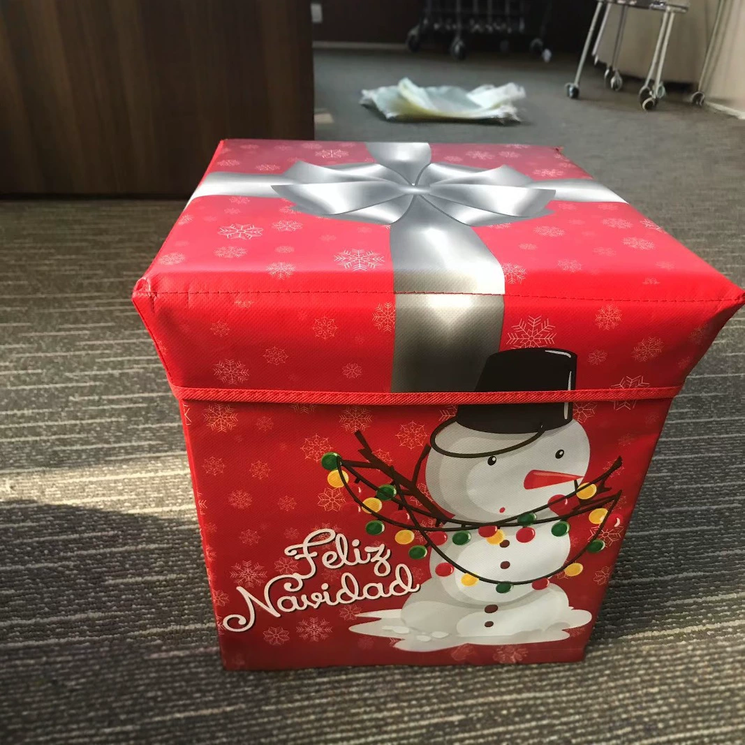 Складной табурет-ящик для хранения на Рождество, прямые поставки с завода, штабелируемый, домашний татами