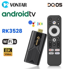 ボンタワーDQ05アンドロイド13 ATV UI RK3528 TVドングルセットトップボックス
