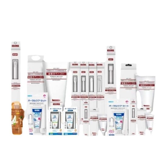 Japan KOJIMA Pet Toothbrush Toothpaste Cats and Dogs Pet Breath Fresh Mouth Cleaning suit Edible Toothpaste