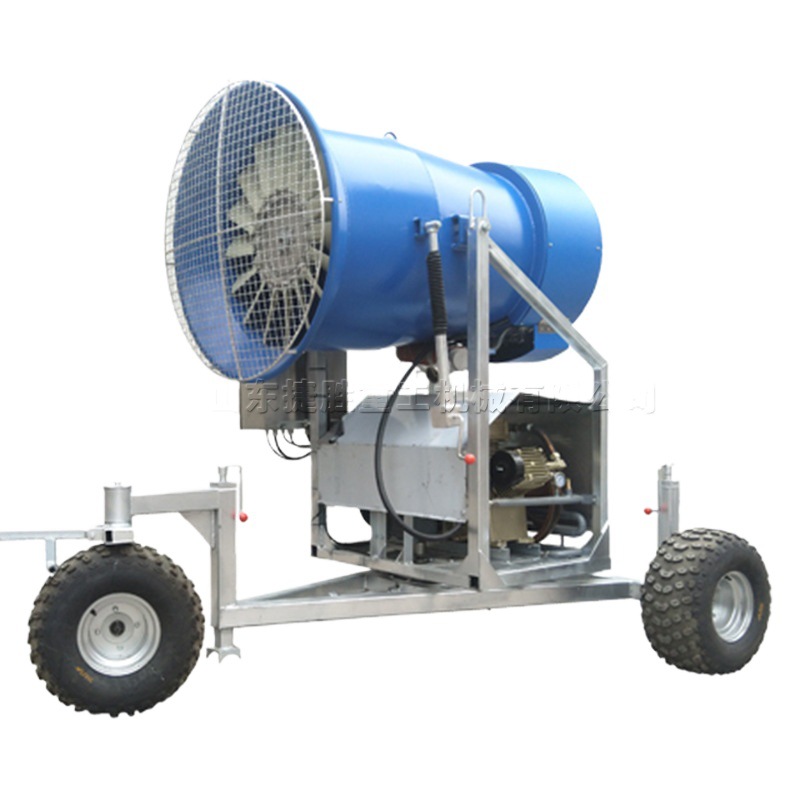 Máquina de nieve para eventos, generador de nieve para lugares de entretenimiento al aire libre, equipo para la visualización de nieve en lugares turísticos