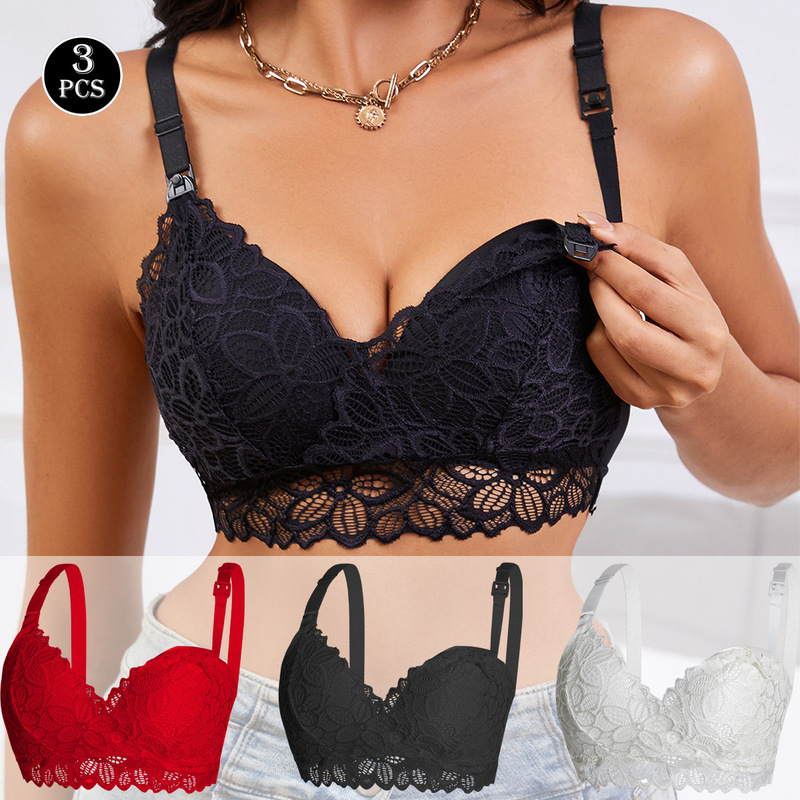 Foreign Trade Wholesale New Lace Maternity Bra Women's Sexy Nursing Bra Foreign Trade Wholesale New Lace Maternity Bra Women's Sexy Nursing Bra
