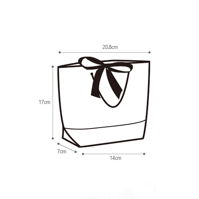 Simple Style Bag Solid Color Bow Knot Paper Card display picture 3