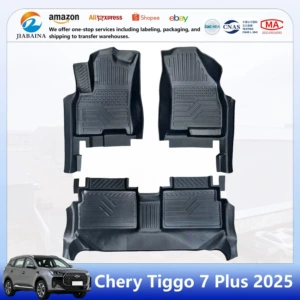 Export Quality 3.5mm Chery Tiggo 7 Plus Custom Tpe Car Floor Mats