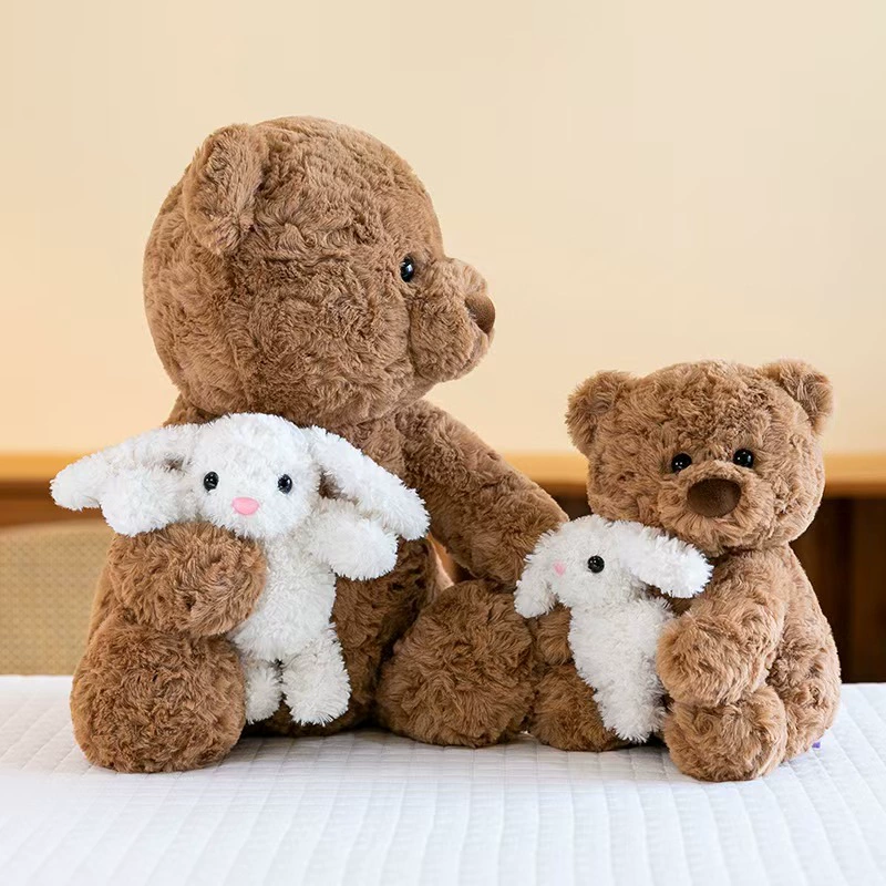 Кукла, плюшевая игрушка, подушка, оптом, с медвежатами, хлеб
